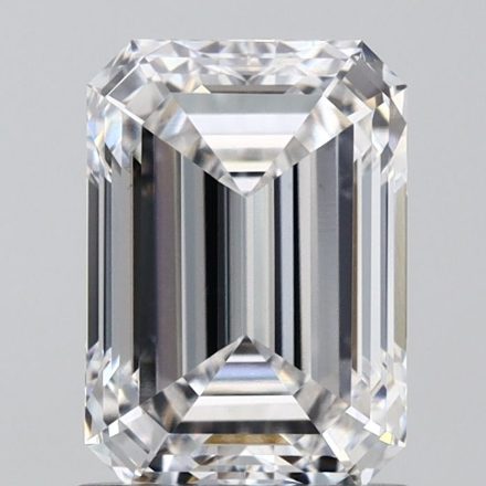 Lab Grown Diamond Lab-grown 1,55Ct E-VVS2 Emerald - IGILG641489491 1