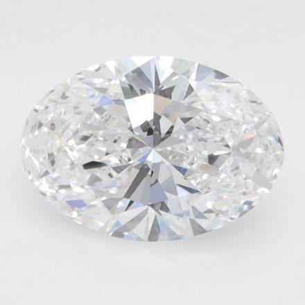 Lab Grown Diamond Lab-grown 3,54Ct D-VVS1 Oval - GIA6491962444 1