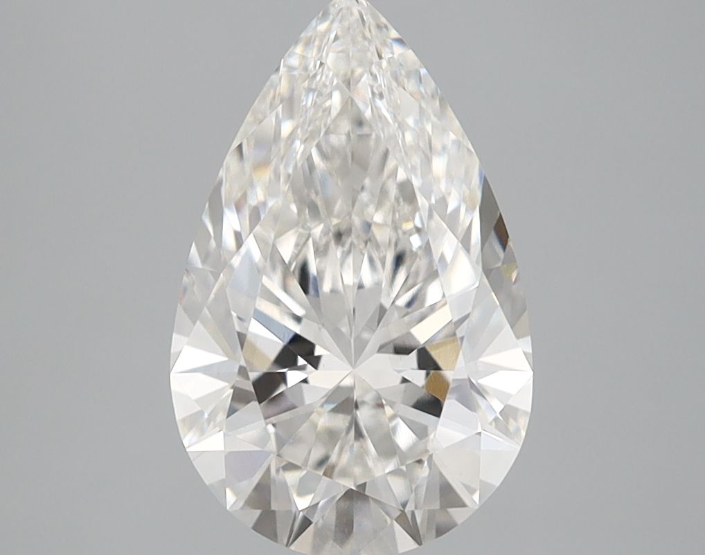 Lab Grown Diamond Lab-grown 2,1Ct F-VS1 Pear - IGILG602373737 1