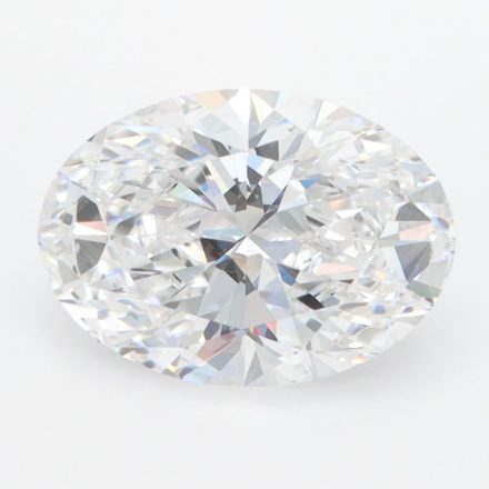 Lab Grown Diamond Lab-grown 3,09Ct D-VVS2 Oval - GIA2526307395 1