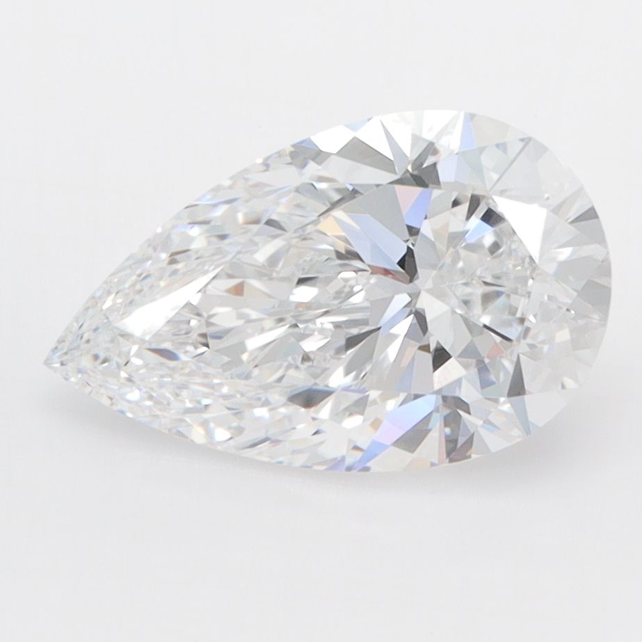 Lab Grown Diamond Lab-grown 2,1Ct D-VVS2 Pear - GIA7506689711