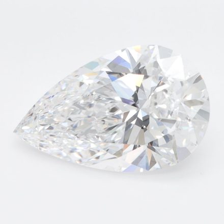 Lab Grown Diamond Lab-grown 3,07Ct D-VVS1 Pear - GIA6522031743 1