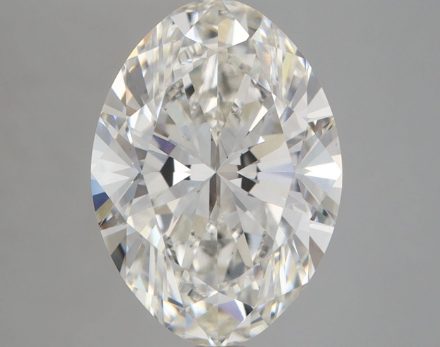 Lab Grown Diamond Lab-grown 5,33Ct H-VS1 Oval - GIA5221224526 1