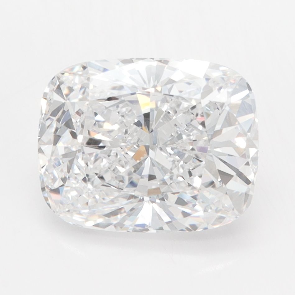 Lab Grown Diamond Lab-grown 2,97Ct D-IF Cushion - IGILG743538320 1