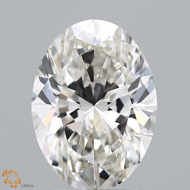 Lab Grown Diamond Lab-grown 3,02Ct H-VVS2 Oval - IGILG569328679