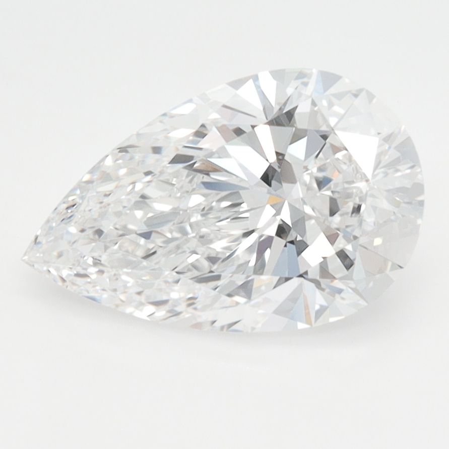 Lab Grown Diamond Lab-grown 2,1Ct D-IF Pear - IGILG662451896 1