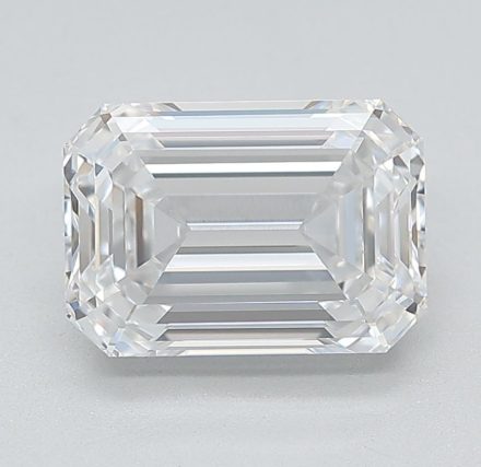 Lab Grown Diamond Lab-grown 2,87Ct D-IF Emerald - IGILG747535124 1