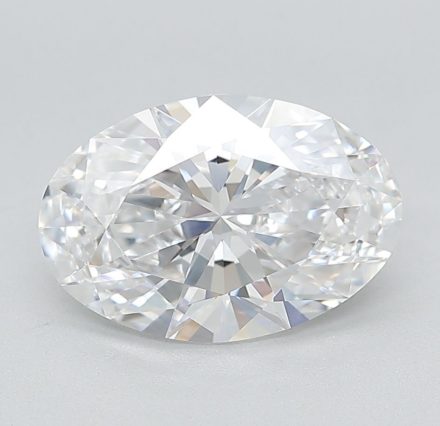 Lab Grown Diamond Lab-grown 2,69Ct D-IF Oval - IGILG737568812 1