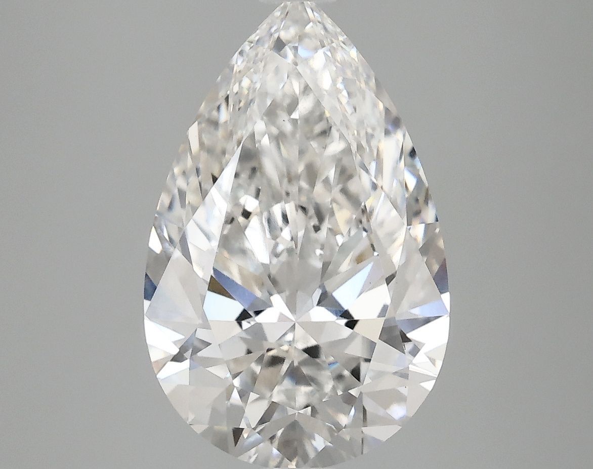 Lab Grown Diamond Lab-grown 3,91Ct F-VS1 Pear - IGILG728556860 1