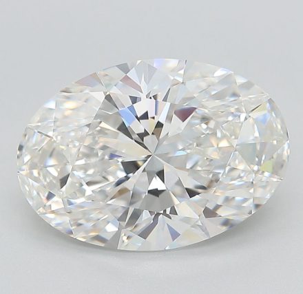 Lab Grown Diamond Lab-grown 4,24Ct F-IF Oval - IGILG628401014 1