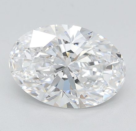 Lab Grown Diamond Lab-grown 3,71Ct D-IF Oval - IGILG727565050 1