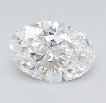 Lab Grown Diamond Lab-grown 3,27Ct D-IF Oval - IGILG734519339 1