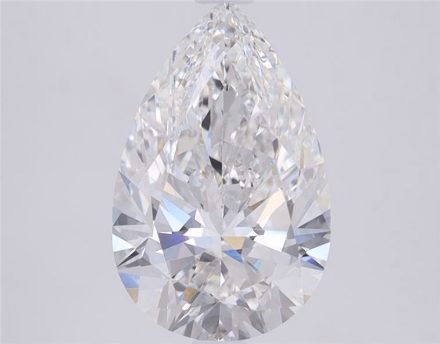 Lab Grown Diamond Lab-grown 3,26Ct D-IF Pear - IGILG768625006 1