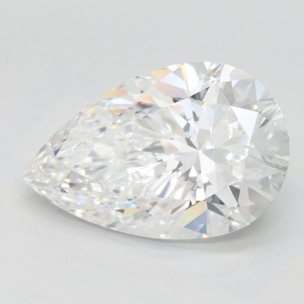 Lab Grown Diamond Lab-grown 3,33Ct E-IF Pear - IGILG696547158 1