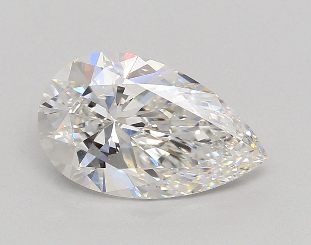 Lab Grown Diamond Lab-grown 2,56Ct F-VS1 Pear - IGILG733558418 1