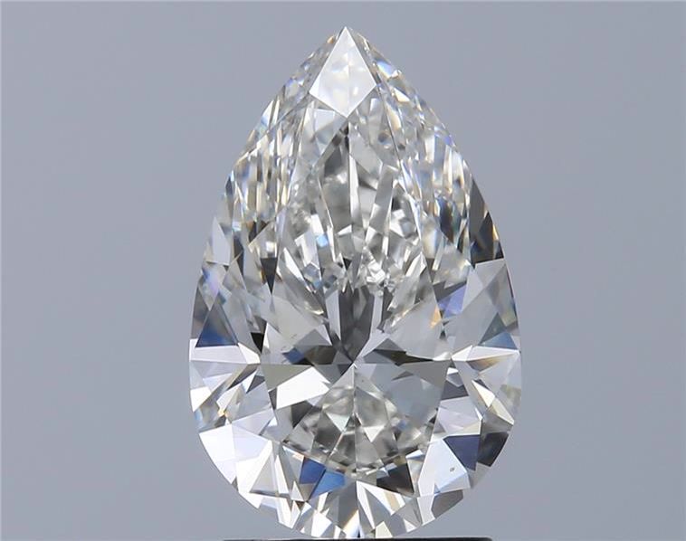 Lab Grown Diamond Lab-grown 2,2Ct G-VS1 Pear - IGILG627497952 1