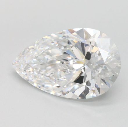 Lab Grown Diamond Lab-grown 3,04Ct D-FL Pear - IGILG780662263 1