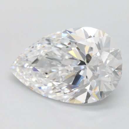 Lab Grown Diamond Lab-grown 3,54Ct D-VVS1 Pear - IGILG780661640 1