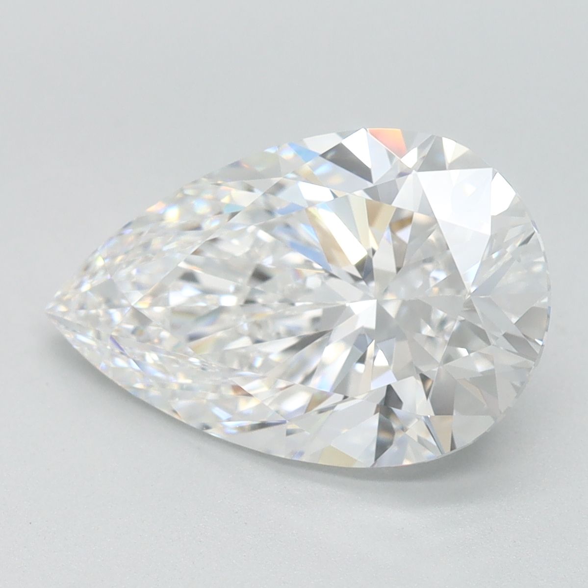 Lab Grown Diamond Lab-grown 3,16Ct D-FL Pear - IGILG804660039