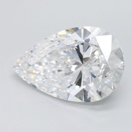 Lab Grown Diamond Lab-grown 3,24Ct D-FL Pear - IGILG784645095 1
