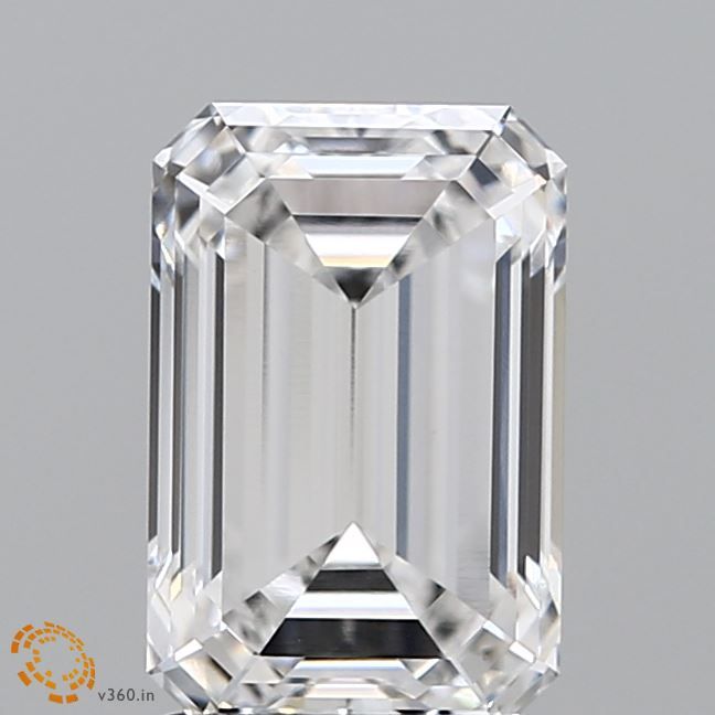 Lab Grown Diamond Lab-grown 2,1Ct F-VVS2 Emerald - GIA3465298968 1