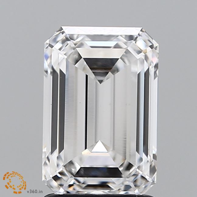 Lab Grown Diamond Lab-grown 2,1Ct F-VVS2 Emerald - GIA6461328642 1