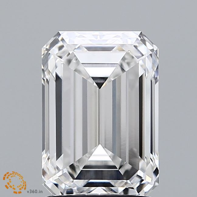 Lab Grown Diamond Lab-grown 2,1Ct F-VS1 Emerald - GIA6465396735 1