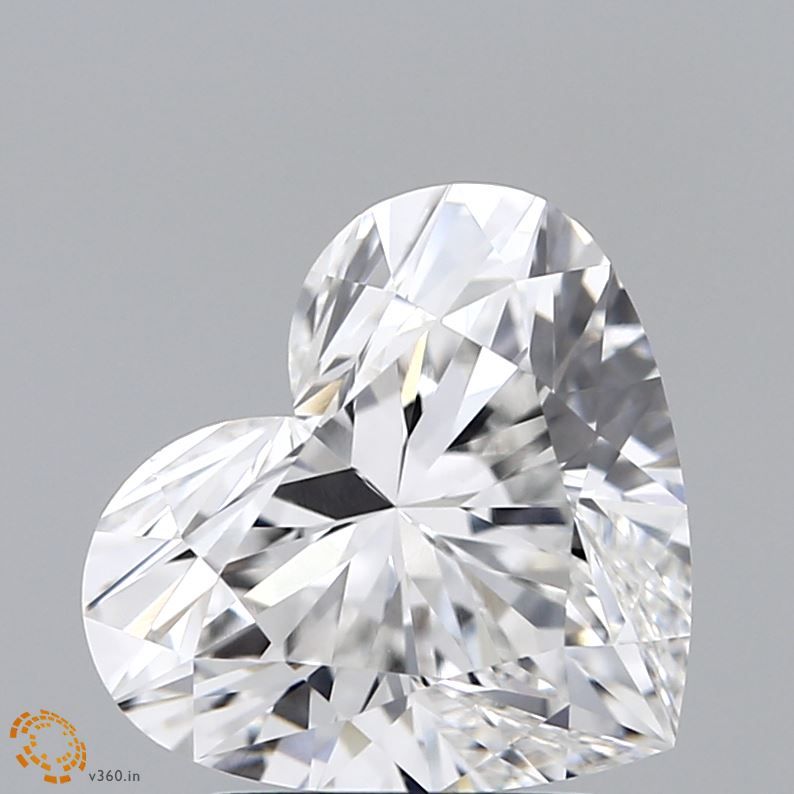 Lab Grown Diamond Lab-grown 2,93Ct F-VVS2 Heart - GIA6461328316 1