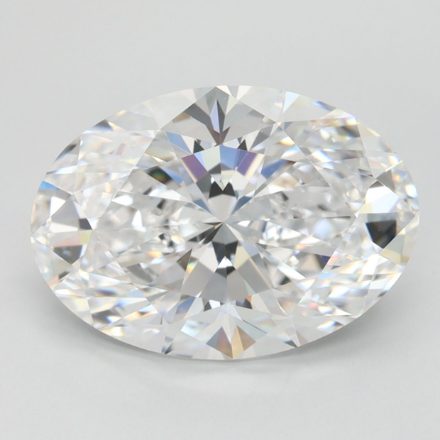 Lab Grown Diamond Lab-grown 4,29Ct D-FL Oval - IGILG784644644 1