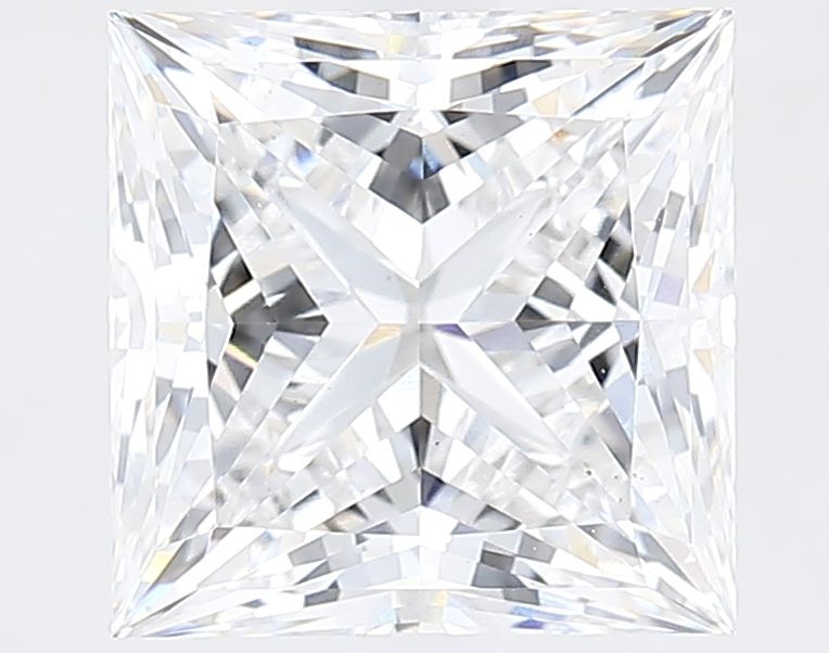 Lab Grown Diamond Lab-grown 3,91Ct F-VS1 Princess - IGILG607311076 1