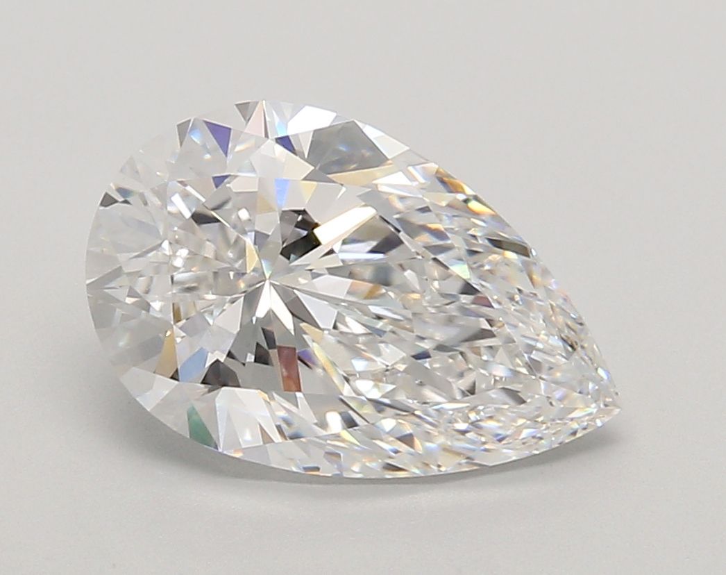 Lab Grown Diamond Lab-grown 2,85Ct D-VVS1 Pear - IGILG710559867 1