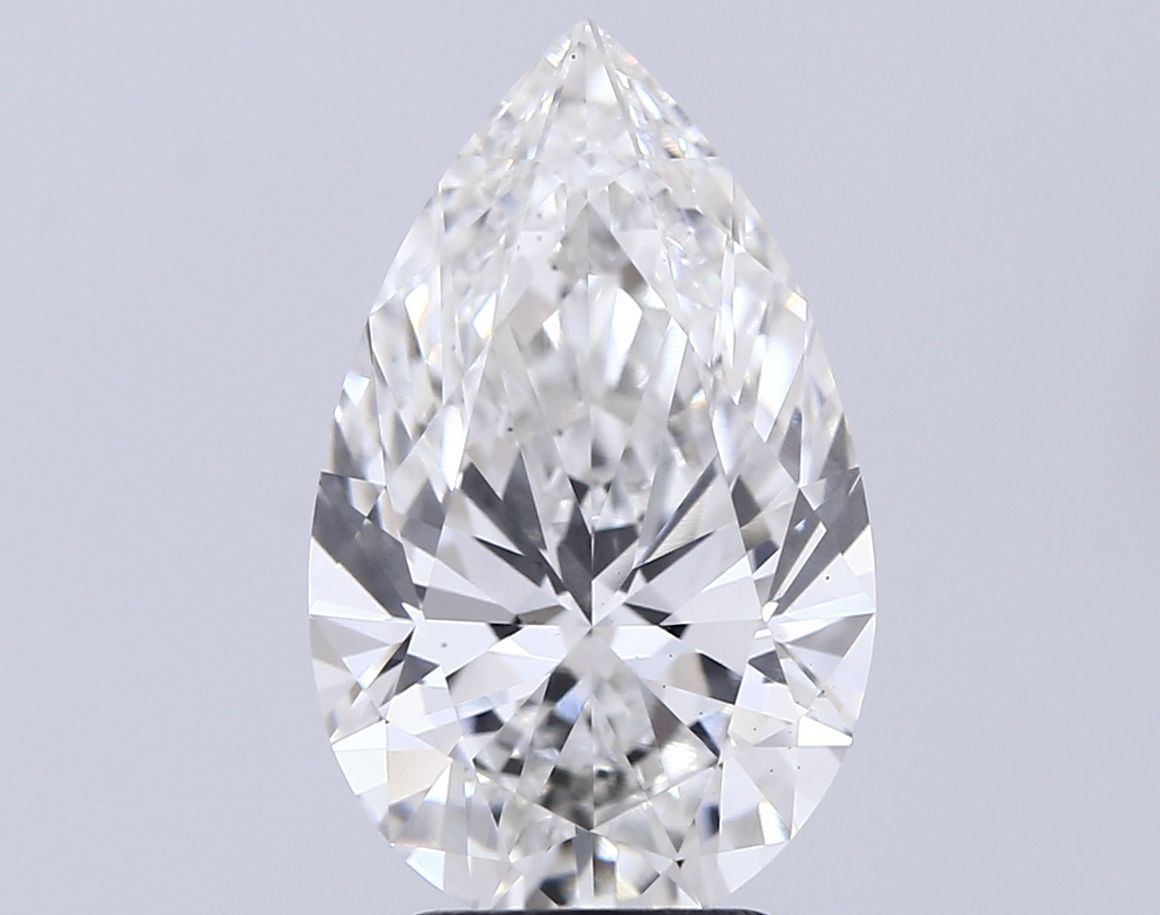 Lab Grown Diamond Lab-grown 3,56Ct F-VS1 Pear - IGILG674529470 1