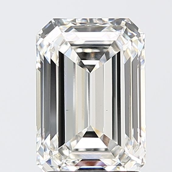Lab Grown Diamond Lab-grown 2,6Ct F-VS1 Emerald - IGILG752543189 1