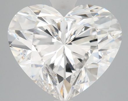 Lab Grown Diamond Lab-grown 4,09Ct F-VS1 Heart - GIA7476974586 1