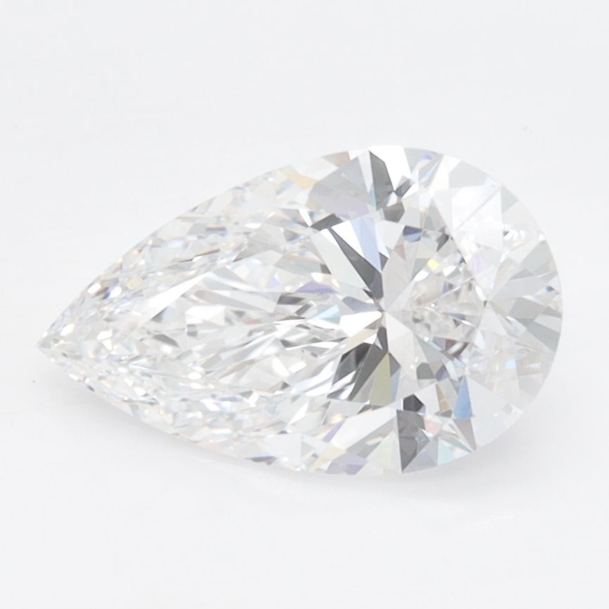 Lab Grown Diamond Lab-grown 1,55Ct D-IF Pear - IGILG700514418 1