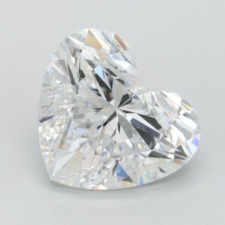 Lab Grown Diamond Lab-grown 3Ct D-FL Heart - IGILG784642804 1