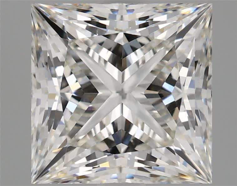 Lab Grown Diamond Lab-grown 3,62Ct H-VS1 Princess - IGILG611361317 1