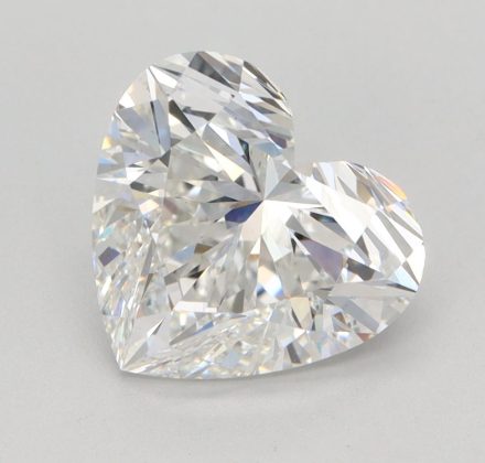 Lab Grown Diamond Lab-grown 2,18Ct G-VS1 Heart - IGILG581345817 1