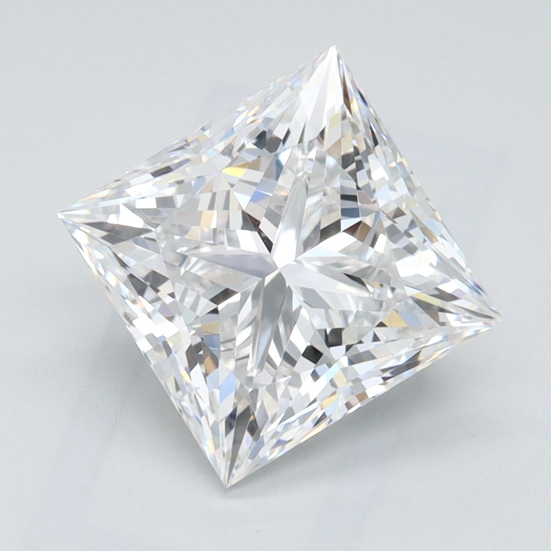 Lab Grown Diamond Lab-grown 2,83Ct D-IF Princess - IGILG728518597 1
