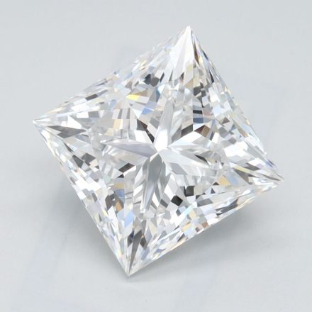 Lab Grown Diamond Lab-grown 2,83Ct D-IF Princess - IGILG728518597 1