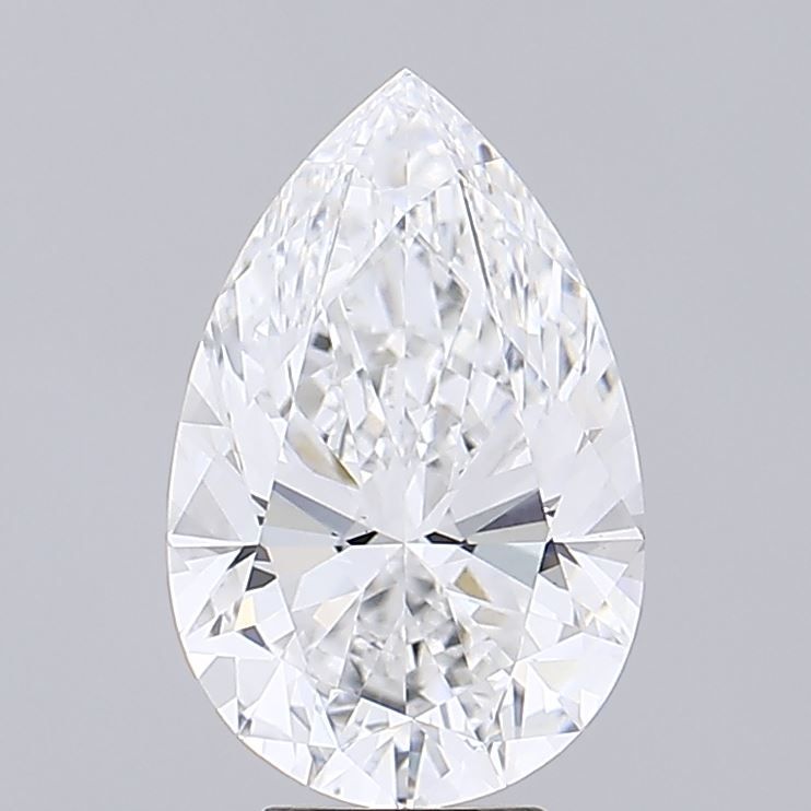 Lab Grown Diamond Lab-grown 3,39Ct F-VS2 Princess - GIA2504941349 1