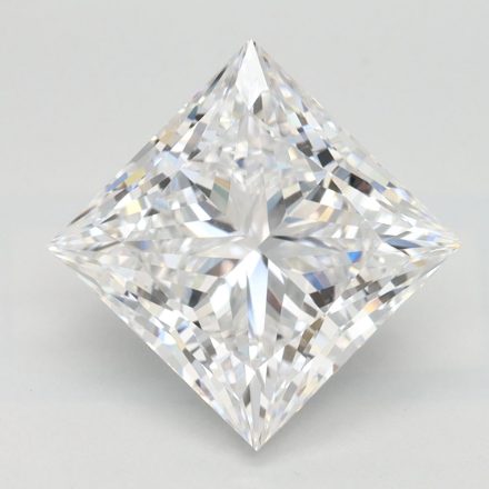 Lab Grown Diamond Lab-grown 3,16Ct D-IF Princess - IGILG723533552 1