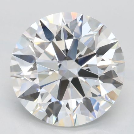 Lab Grown Diamond Lab-grown 3,74Ct D-IF Round - GIA2537431053 1
