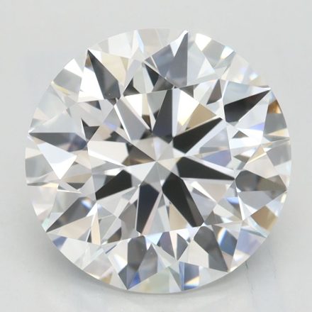 Lab Grown Diamond Lab-grown 3,37Ct D-VVS1 Round - GIA7533625544 1