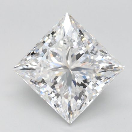 Lab Grown Diamond Lab-grown 3,32Ct D-FL Princess - IGILG768631938 1