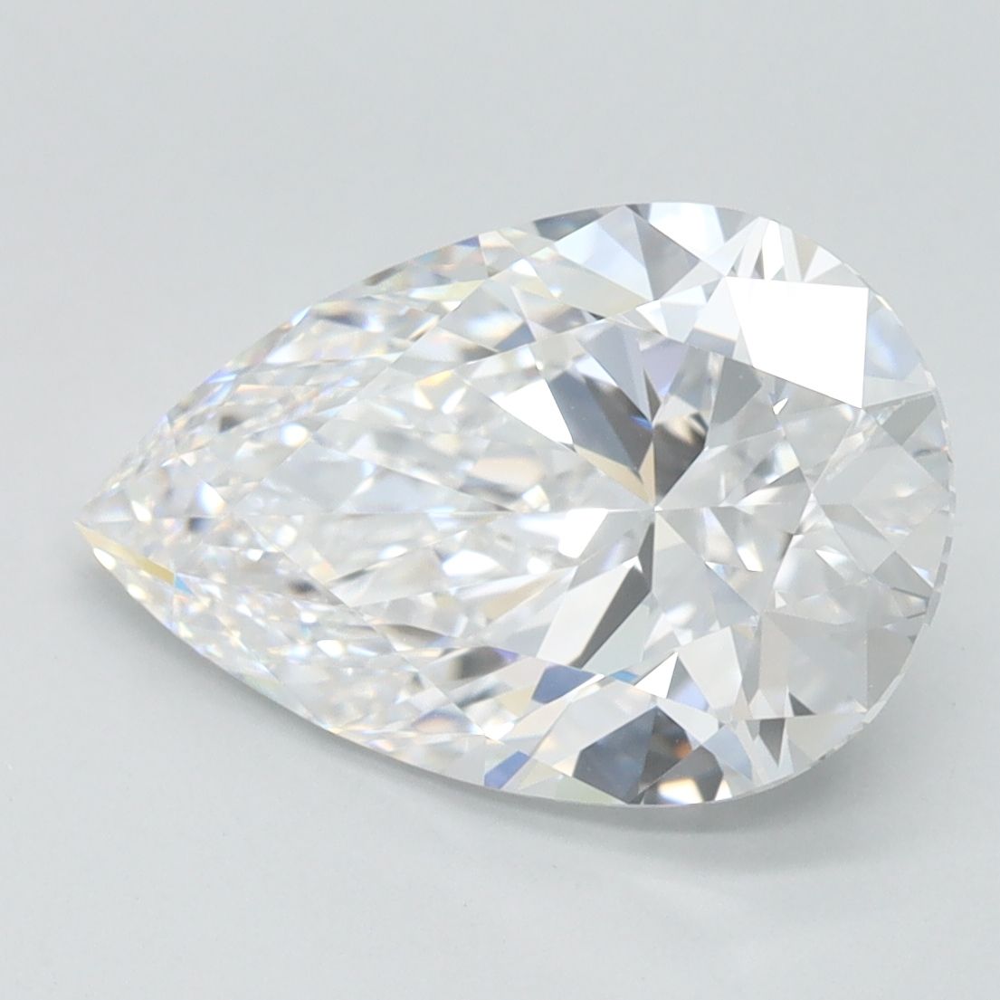 Lab Grown Diamond Lab-grown 2,73Ct D-IF Pear - IGILG768632187 1