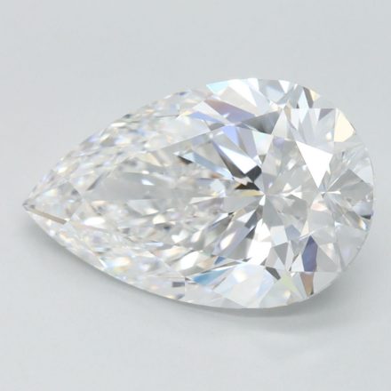 Lab Grown Diamond Lab-grown 3,15Ct D-FL Pear - IGILG768632014 1