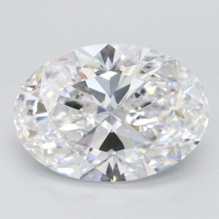 Lab Grown Diamond Lab-grown 3,88Ct D-FL Oval - IGILG784644619 1