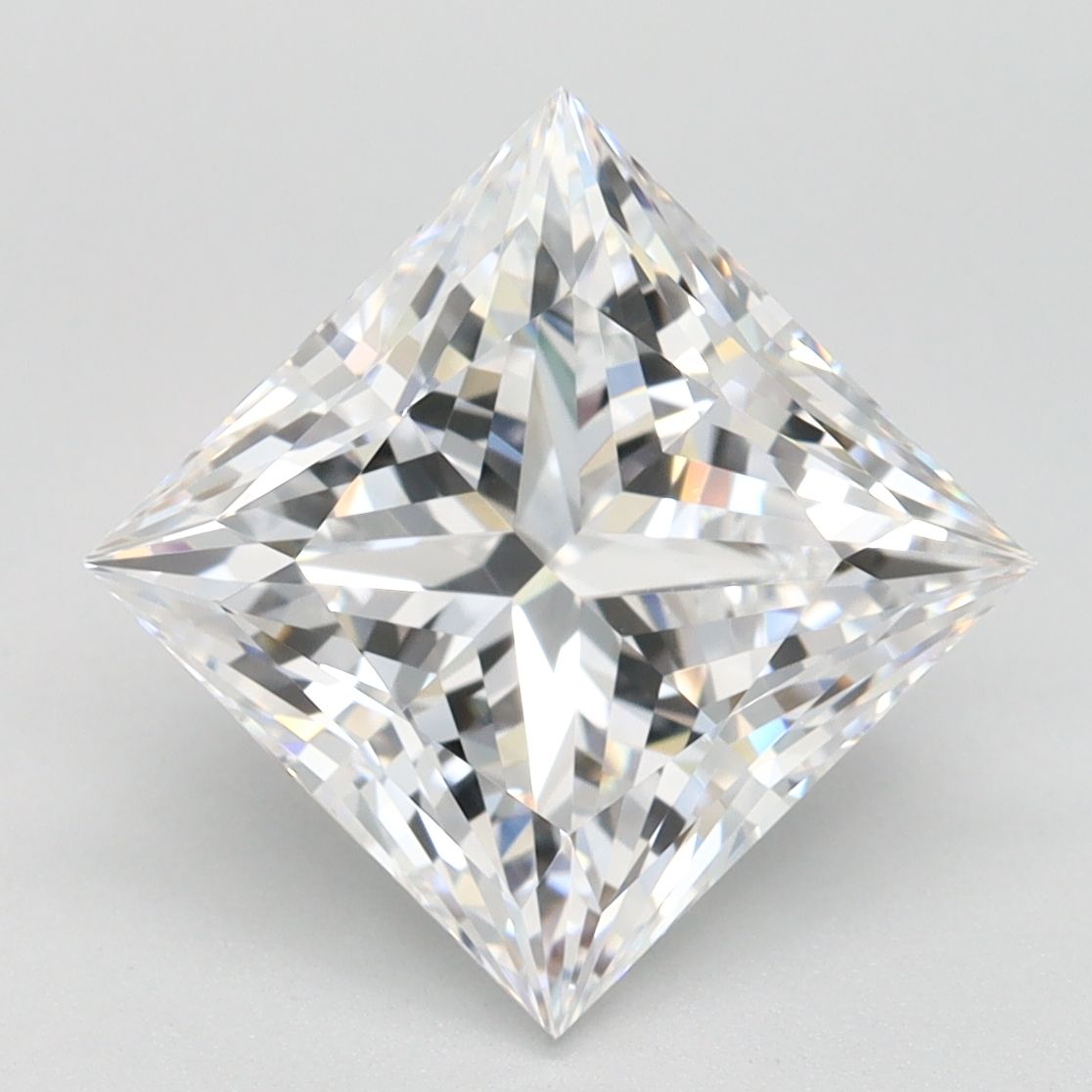 Lab Grown Diamond Lab-grown 3,39Ct D-IF Princess - IGILG744513720 1