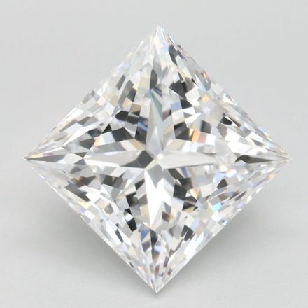 Lab Grown Diamond Lab-grown 3,39Ct D-IF Princess - IGILG744513720 1